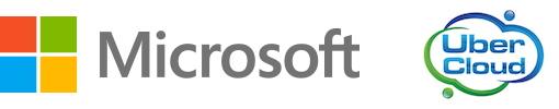 Microsoft and UberCloud Logos